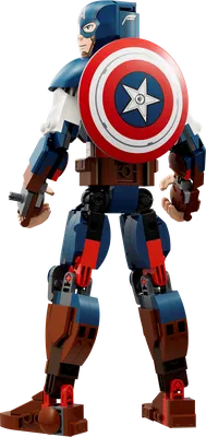 Captain America Construction Figure