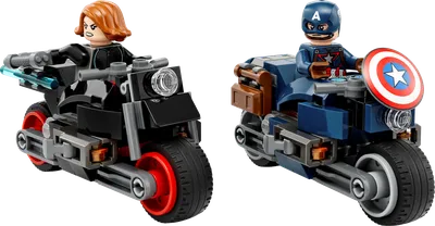 Black Widow & Captain America Motorcycles