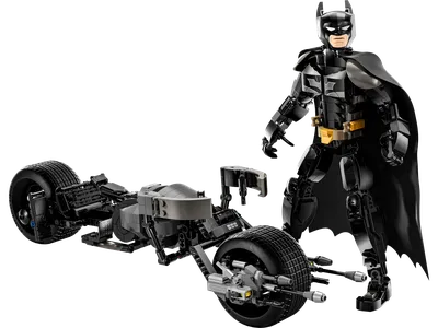 Batman™ Construction Figure and the Bat-Pod Bike