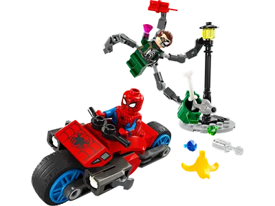 Motorcycle Chase: Spider-Man vs. Doc Ock