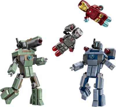 Iron Man & War Machine vs. Hammer Drones