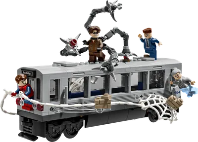 Spider-Man vs. Doc Ock Subway Train Scene