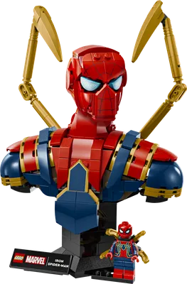 Iron Spider-Man Bust