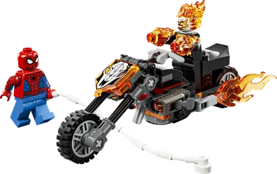 Spider-Man vs. Ghost Rider Motorcycle
