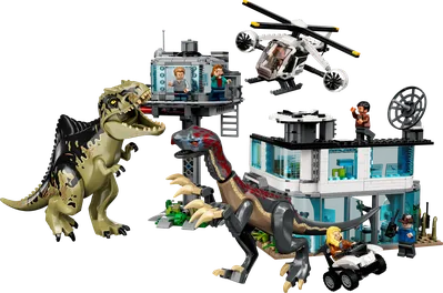 Giganotosaurus & Therizinosaurus Attack
