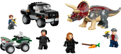 Triceratops Pickup Truck Ambush