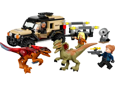 Pyroraptor & Dilophosaurus Transport