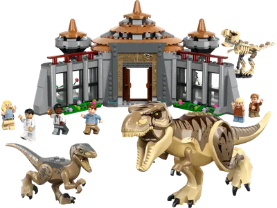 Visitor Center: T. rex & Raptor Attack