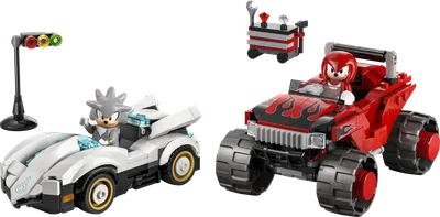 Silver's Car vs. Knuckles' Monster Truck
