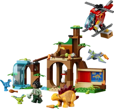 Velociraptor, Stegosaurus & Pteranodon Rescue
