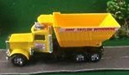 Peterbilt Tipper Truck (Yellow, TAYLOR WOODROW)
