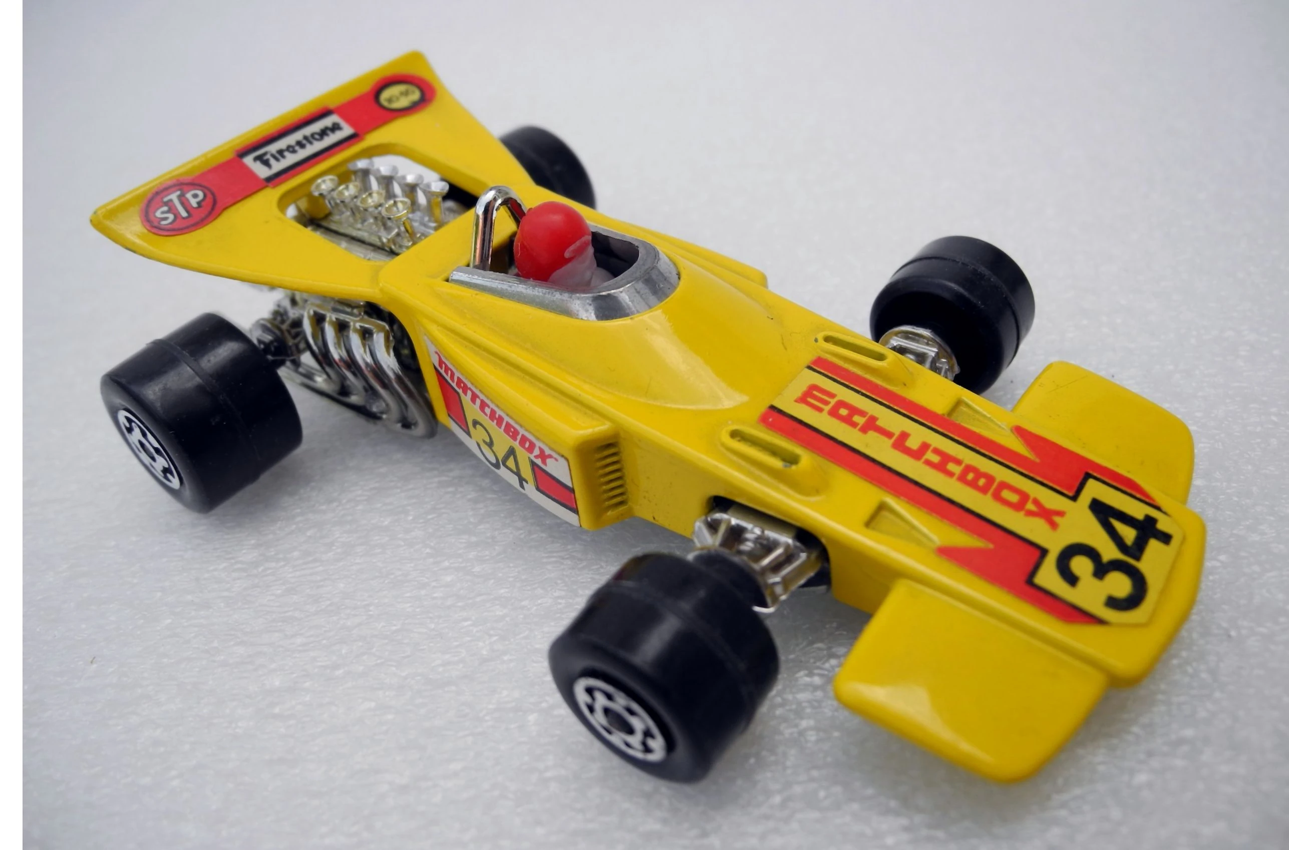 Thunderclap (Yellow, MATCHBOX 34, Firestone stickers)