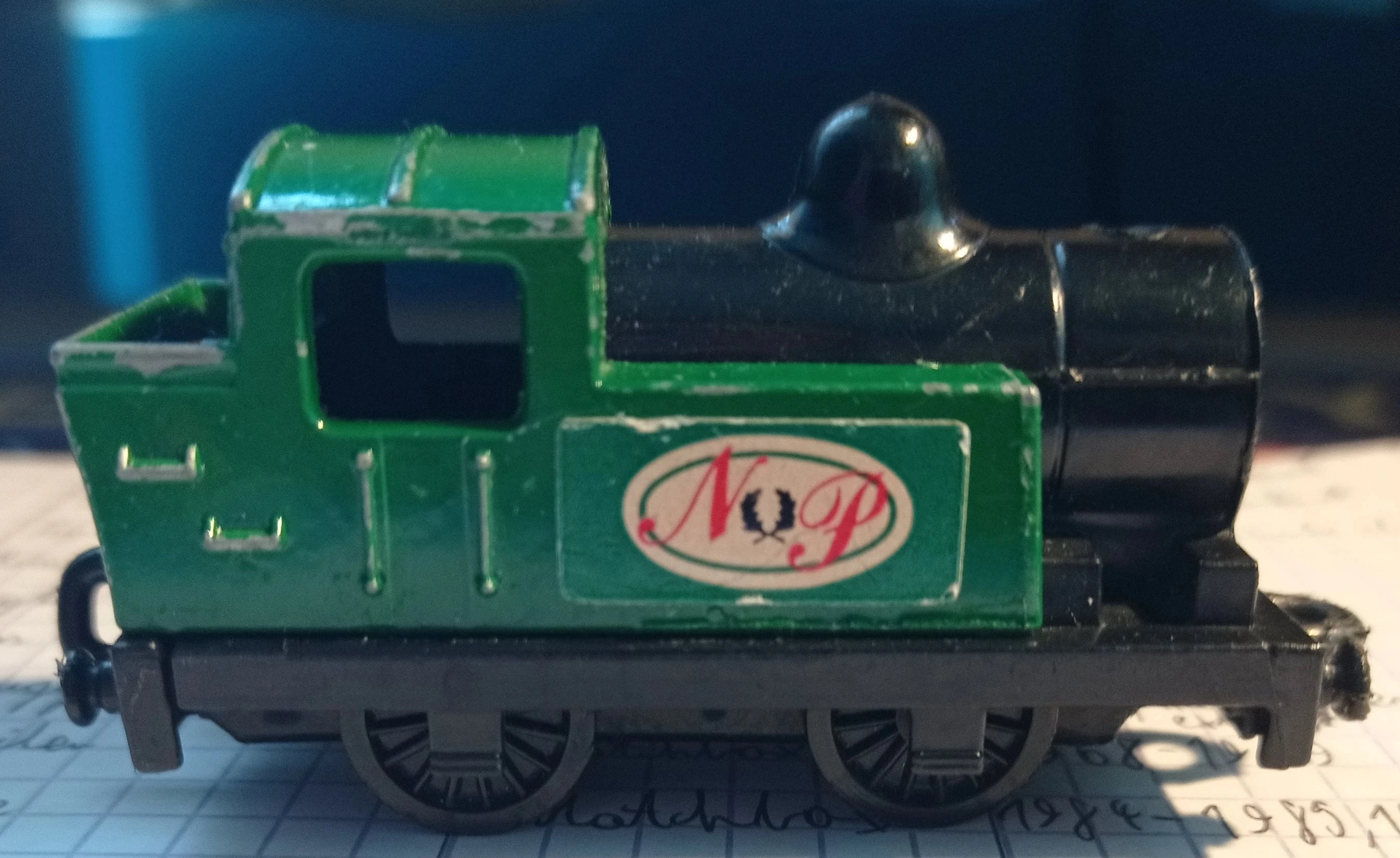 0-4-0 Steam Loco (Green & black, NP)