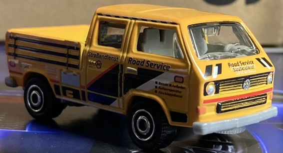 Volkswagen Transporter Crew Cab (Yellow, Straßendienst / Road Service)