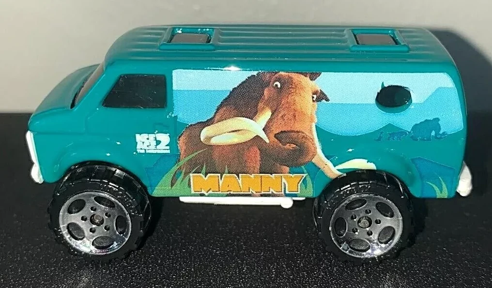 4X4 Chevy Van (Teal, Manny (text & character))