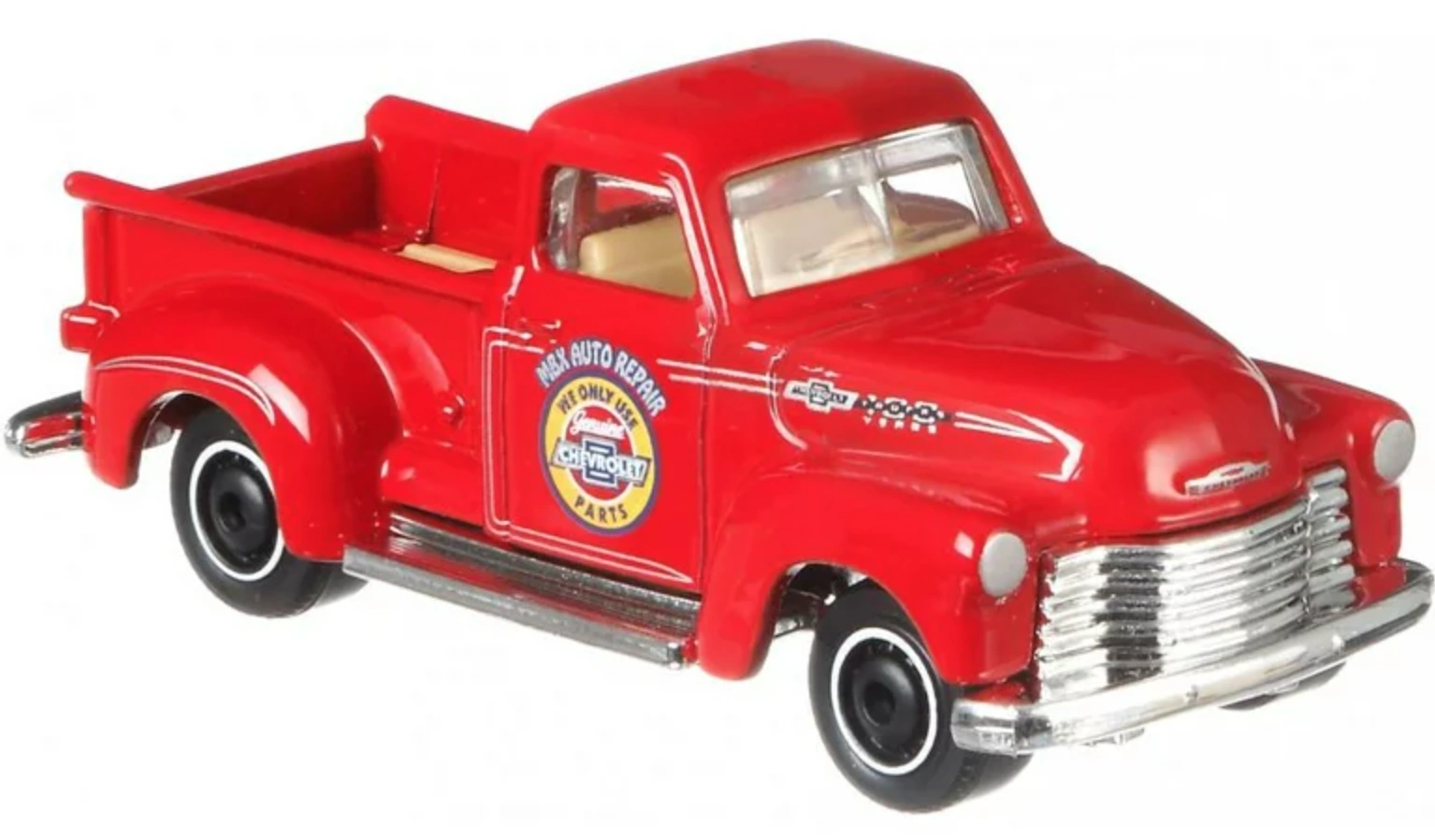 47 ½ Chevy AD Truck (Red, MBX AUTO REPAIR)