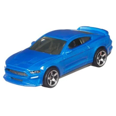 19 Ford Mustang Coupe (Metalflake Blue, Detailed trim)