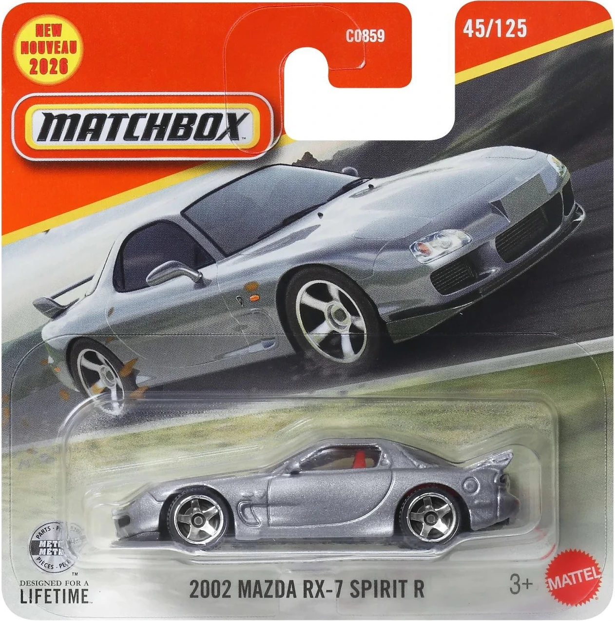 2002 Mazda RX-7 Spirit R (Titanium Gray Metallic, Detailed trim)