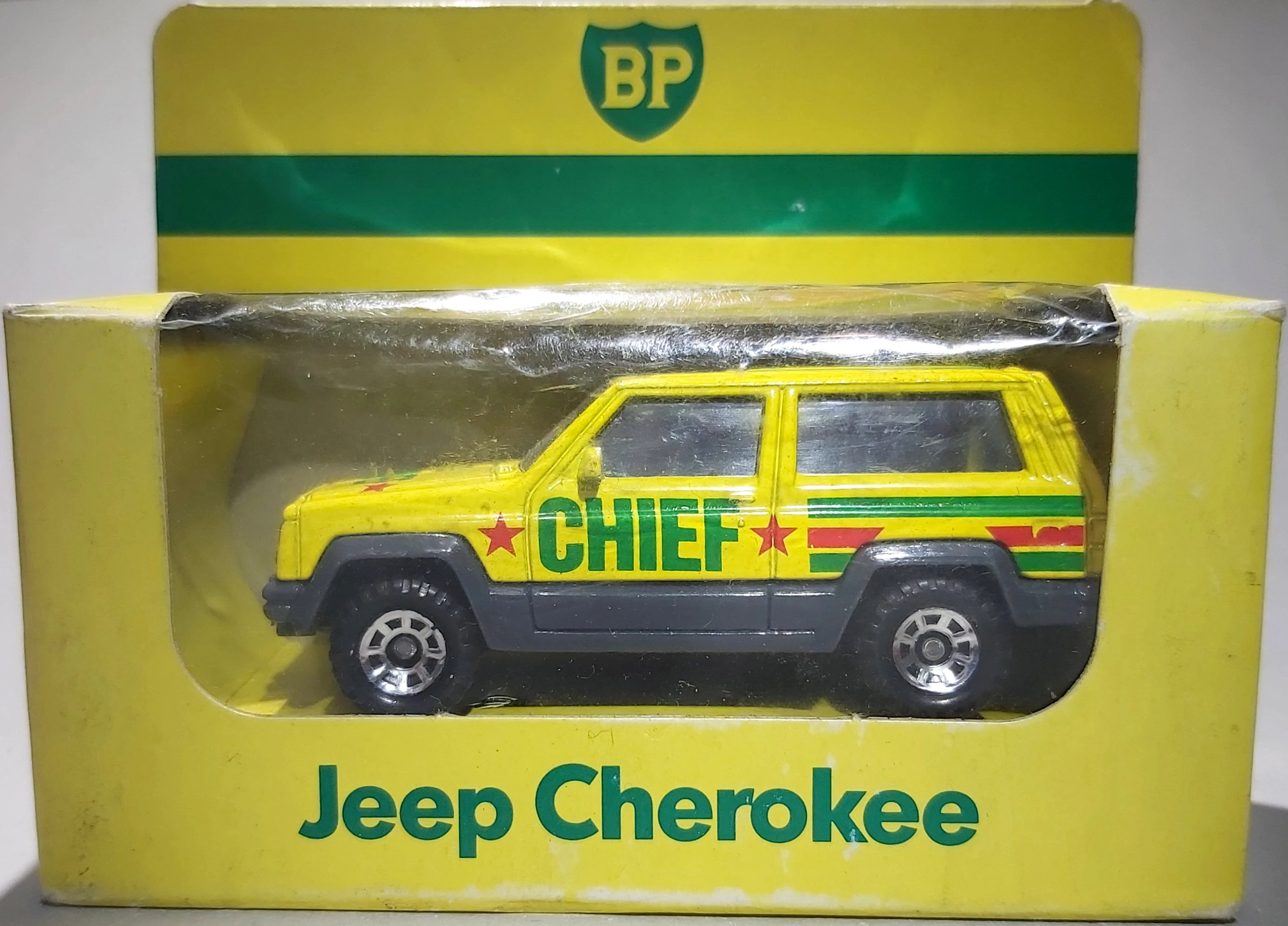 Jeep Cherokee (Yellow, BP, Chief)
