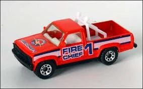 Dodge Dakota (Fluorescent Orange, FIRE CHIEF 1)
