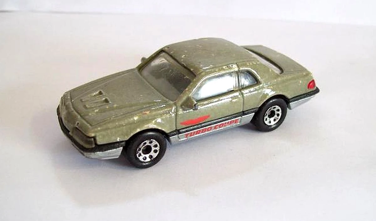 T-Bird Turbo Coupe (Light Pea Green, TURBO COUPE)