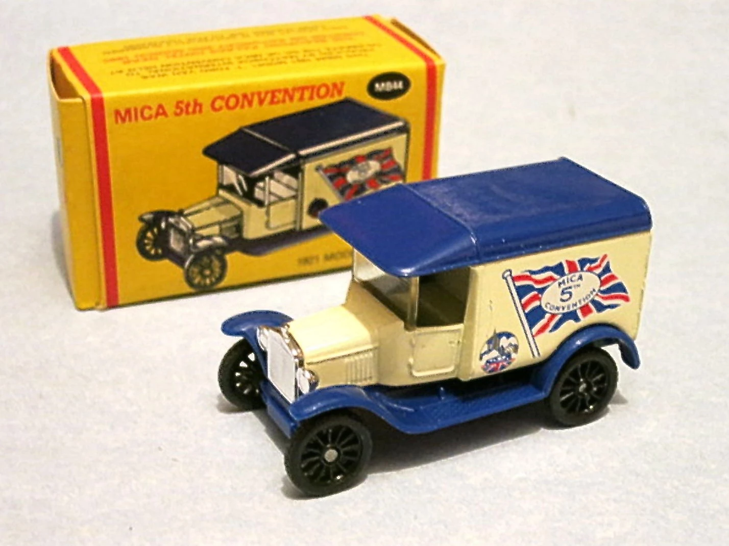 1921 Model T Ford (Cream, MICA 5th CONVENTION 1990)