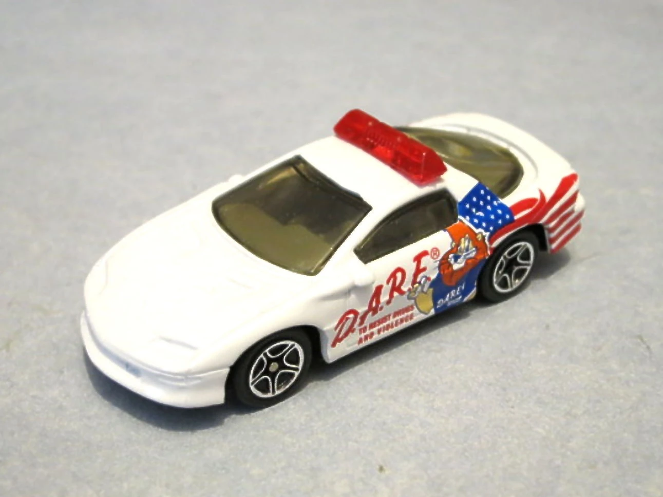 1993 Chevrolet Camaro Z28 Police (White, D.A.R.E., lion and flag)