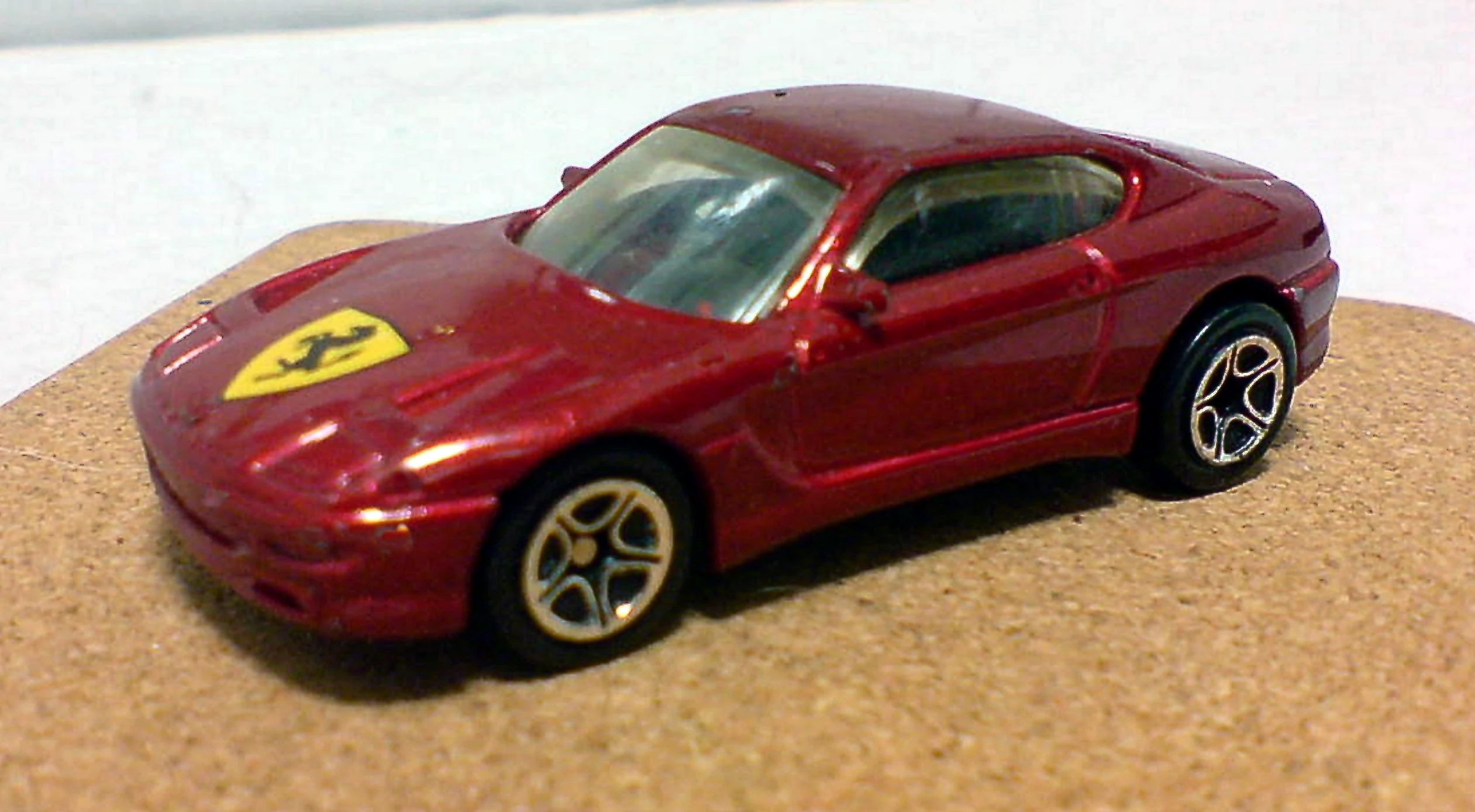 Ferrari 456 GT (Metalflake Red, Prancing Horse emblem)