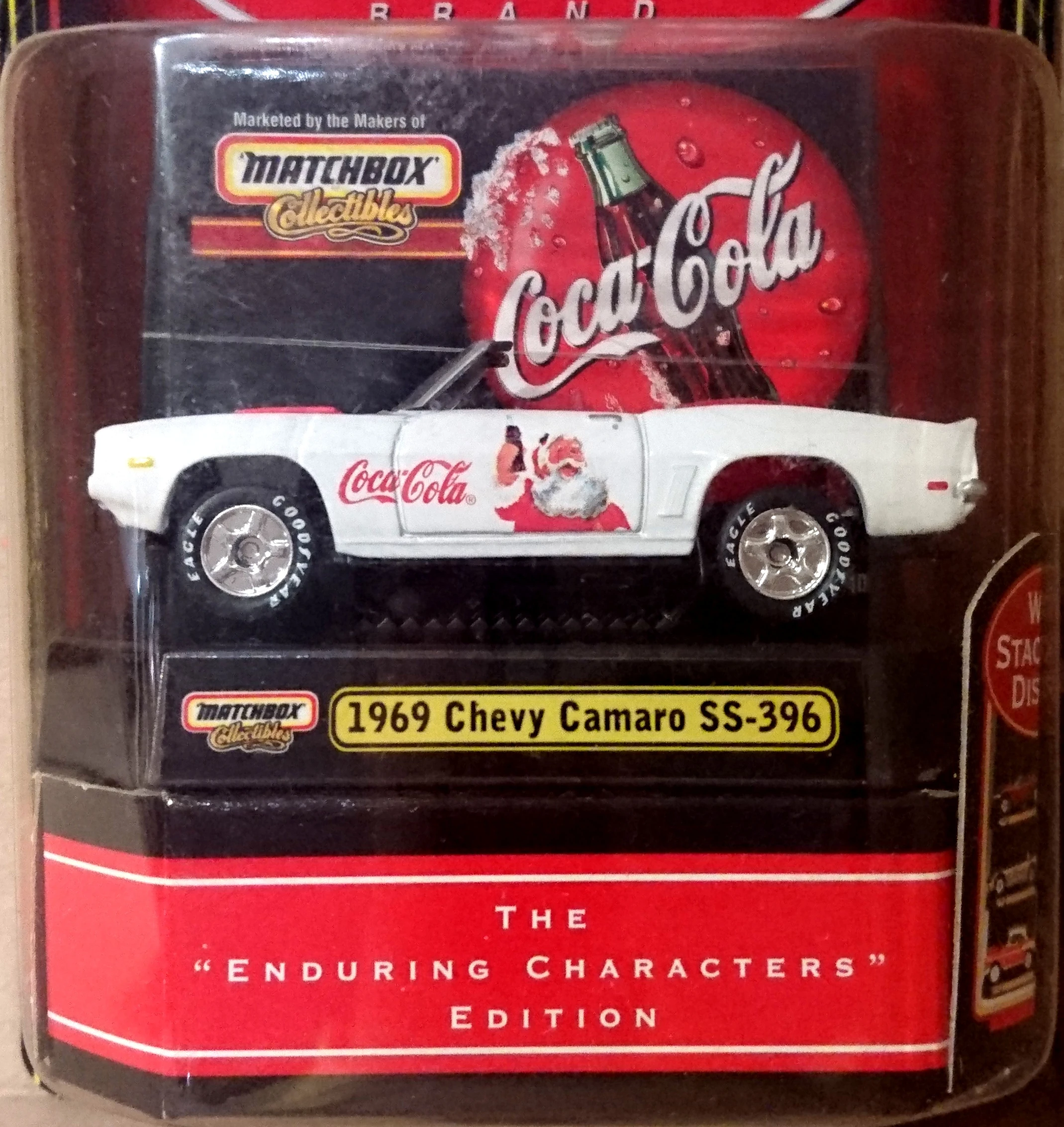 1969 Camaro SS-396 (White, Dual Red bands, Santa with bottle,
Coca-…)