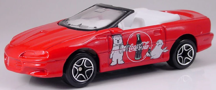1998 Camaro SS Convertible (Red, Coca-Cola)
