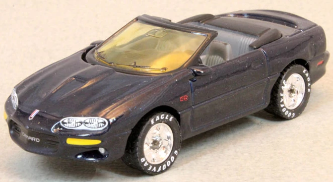 1998 Camaro SS Convertible (Black, Detailed trim)