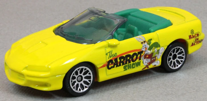 1998 Camaro SS Convertible (Yellow, The Carrot Show)