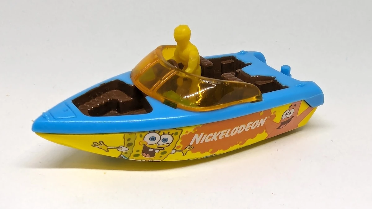 Ski Boat/Wave King (2001) (Blue, Nickelodeon characters)