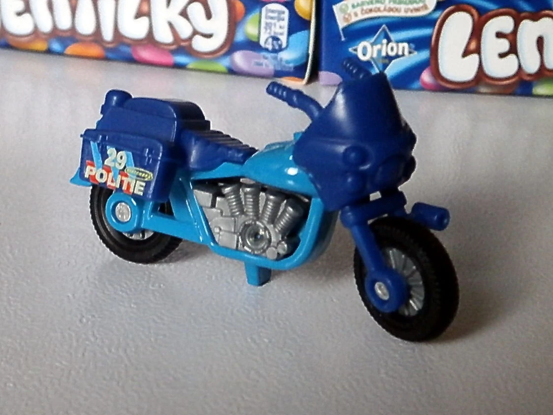 Police Motorcycle (Light Blue, 29, POLITIE)