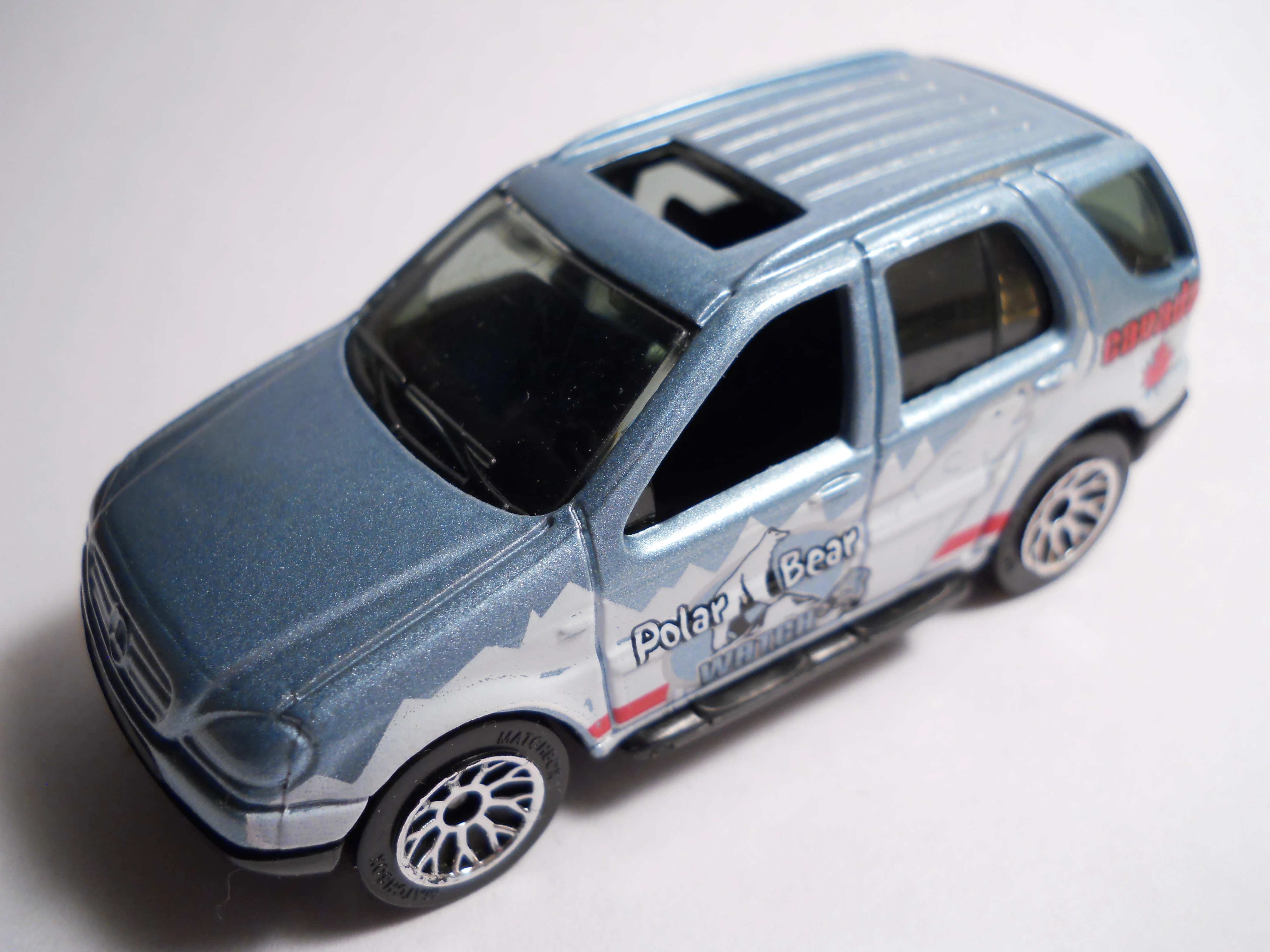 Mercedes-Benz ML 430 (Metalflake Light Blue, Polar Bear Watch, Canada)