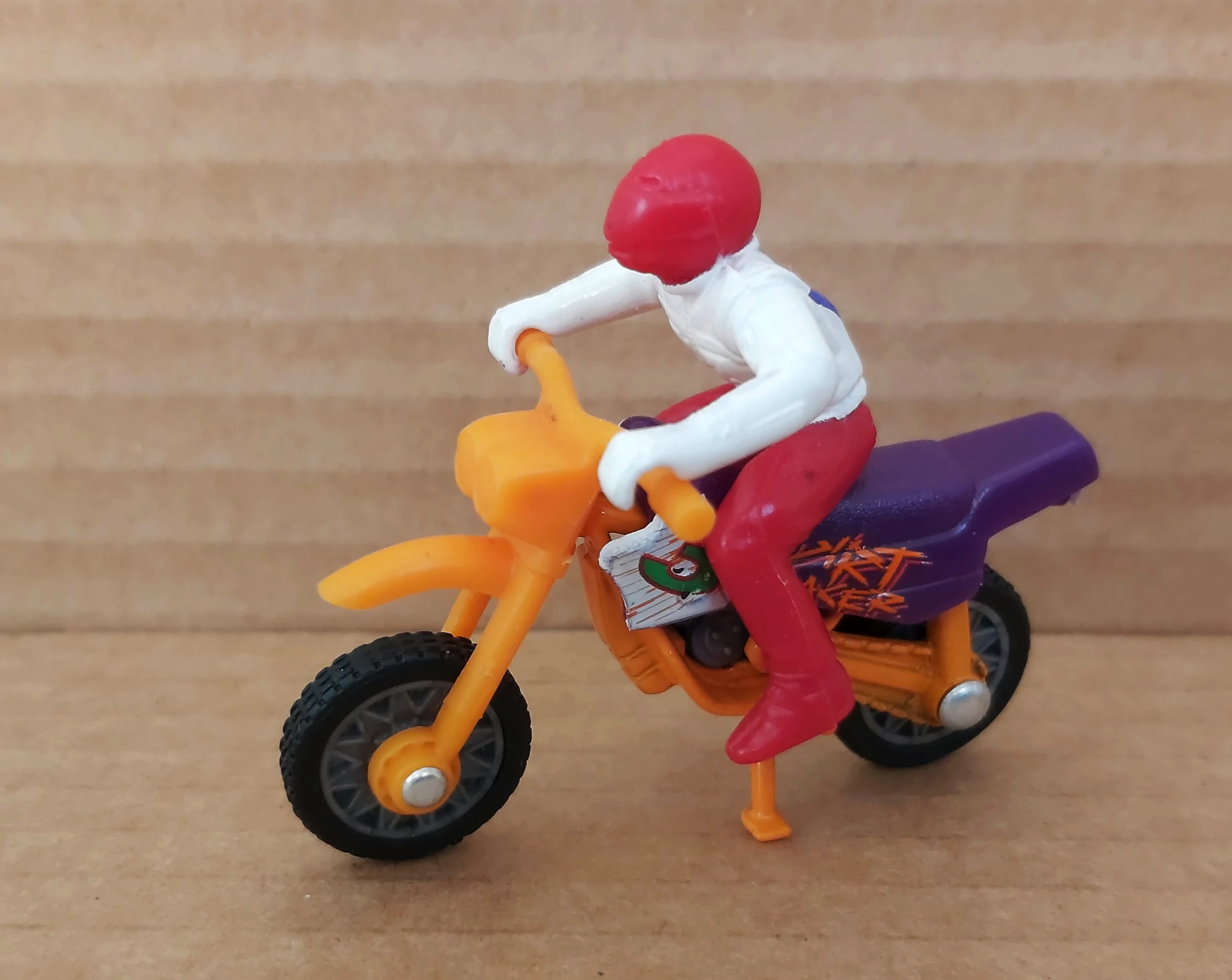 Dirt Bike (Orange, Green 3, "Dirt")