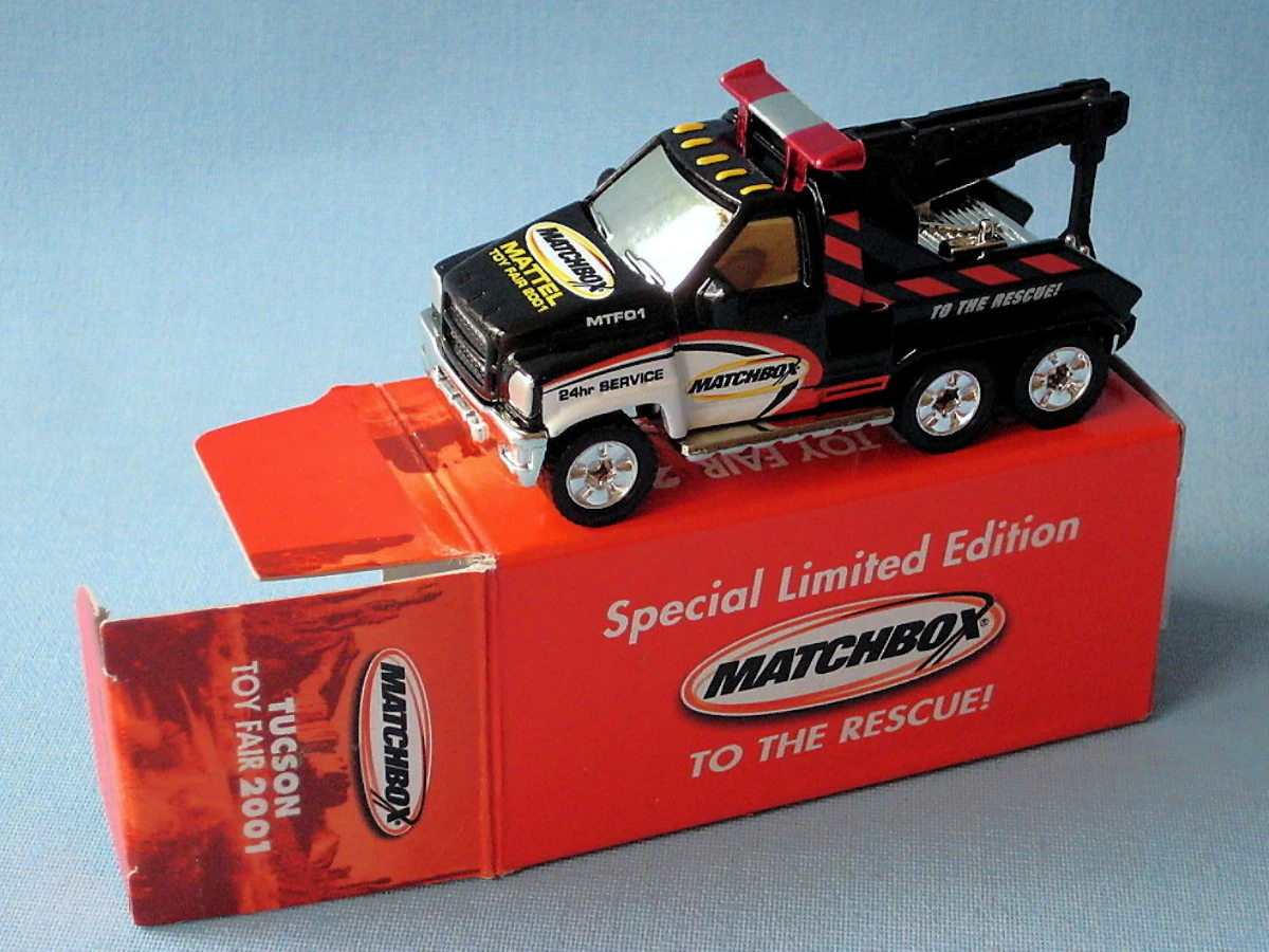 Wrecker King / King Tow (2002) (Black, MATCHBOX, TOY FAIR 2001)