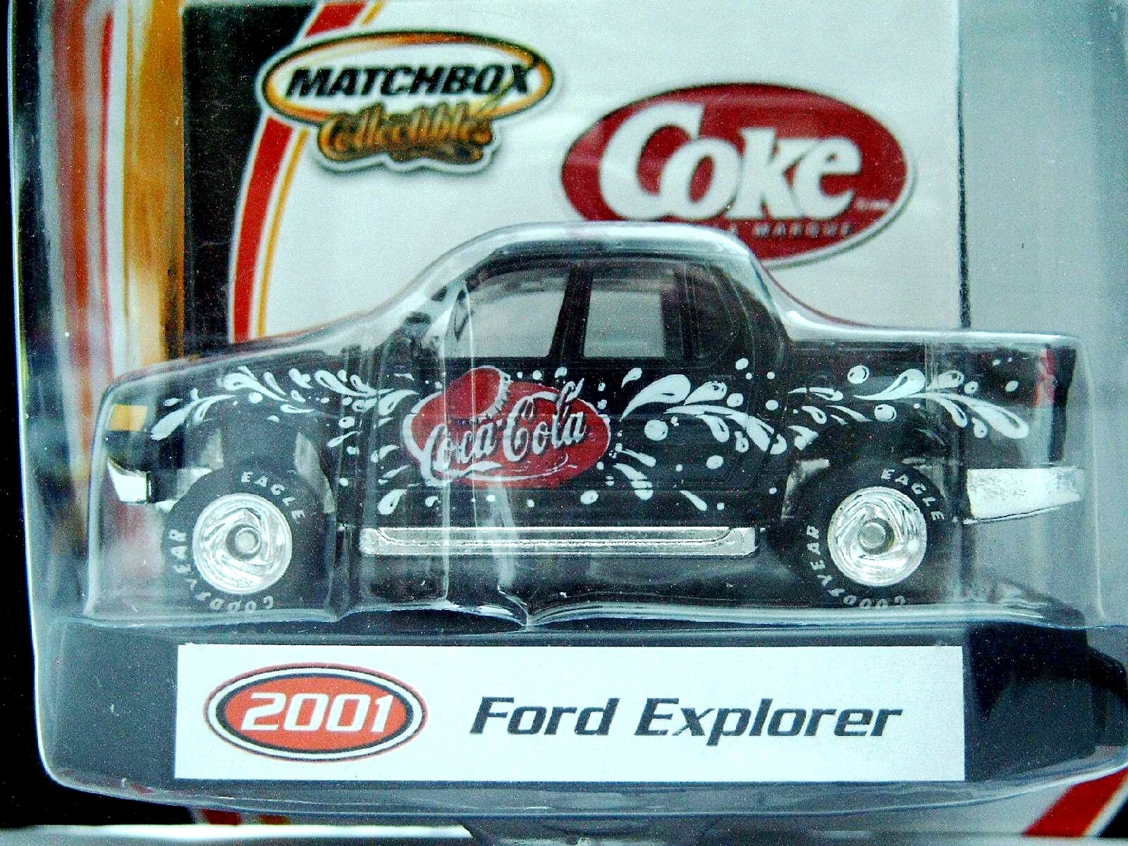 Ford Explorer Sport Trac (Black, White splash design, Coca-Cola)