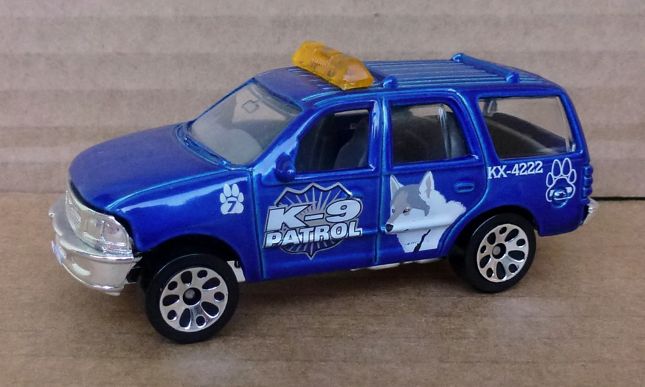 Ford Expedition Police (Blue, K-9 PATROL)