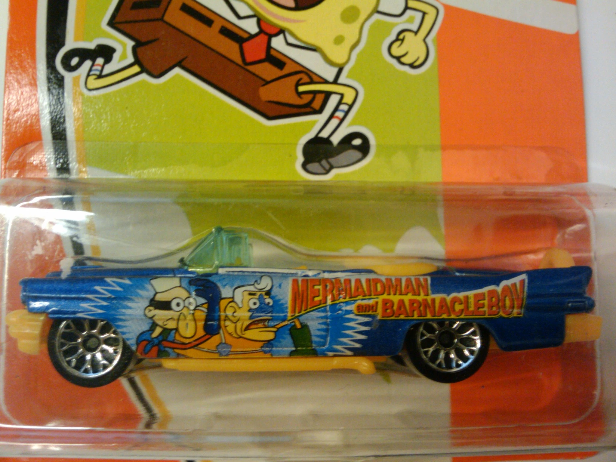 1956 Cadillac Eldorado (Metalflake Blue, Mermaid Man and Barnacle Boy (characters…)