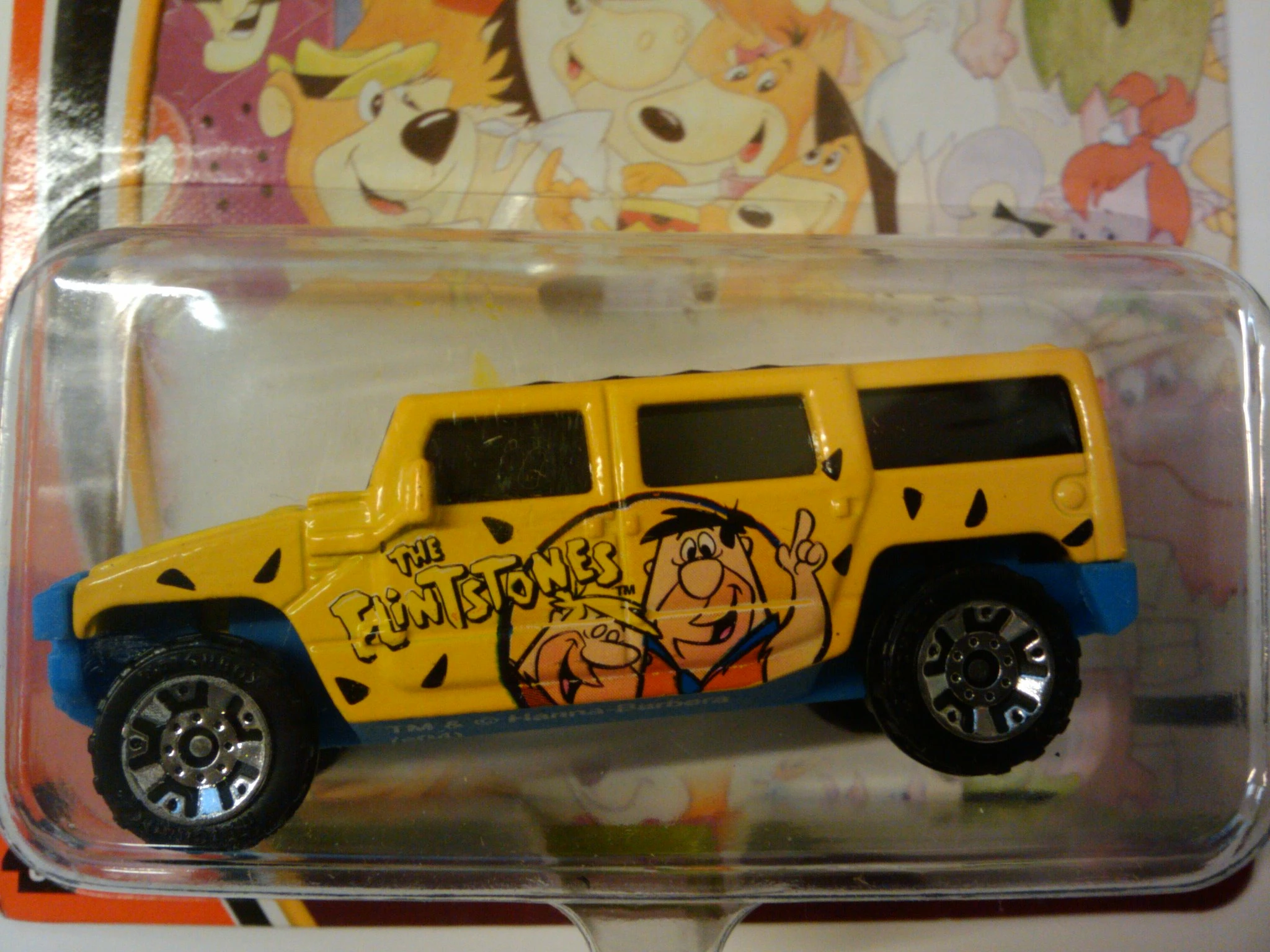 Hummer H2 SUV Concept (Yellow, The Flintstones, Fred Flintstone and Bar…)