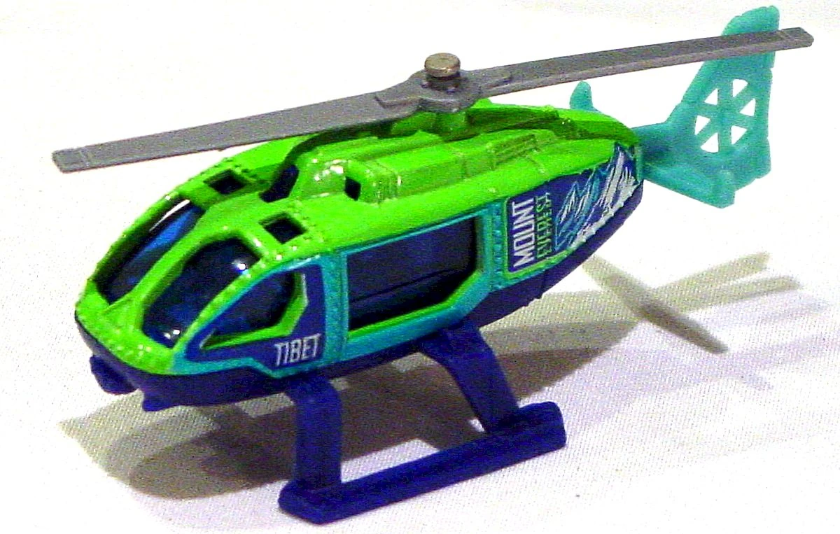 Rescue Helicopter (2002) / MBX Rescue Helicopter (2018) (Lime, TIBET, MOUNT EVEREST)