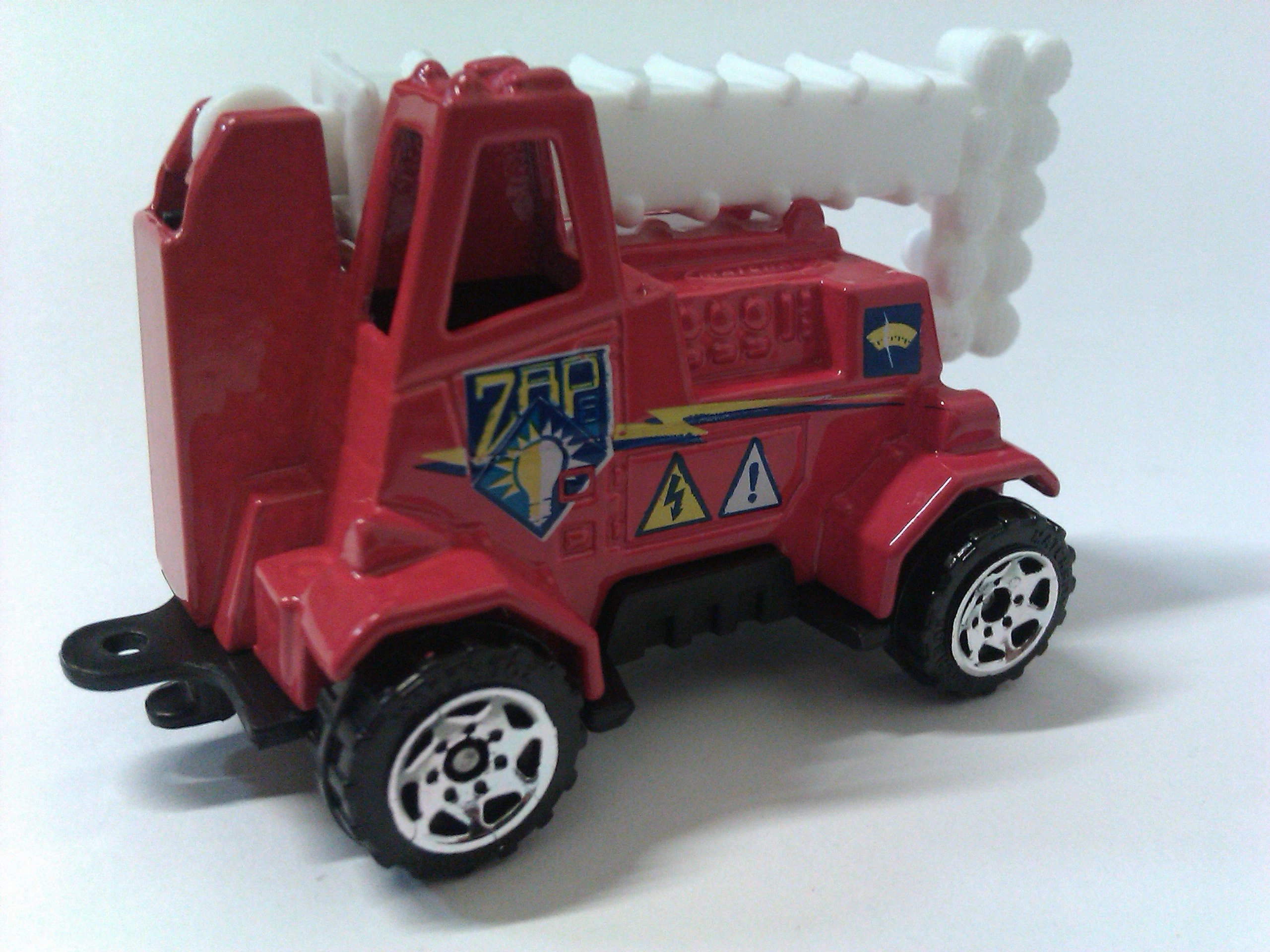 Mobile Light Truck / MBX Mobile Light Truck (2023) (Red, ZAP, light bulb, lightning)