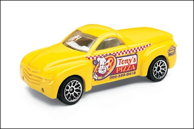 Chevrolet SSR (Yellow, Tony's Pizza)