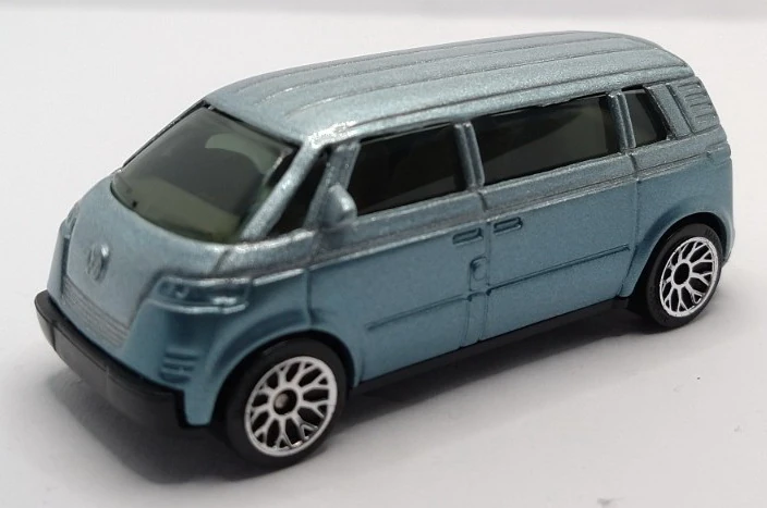 Volkswagen Microbus (Silver, Sea Green sides)