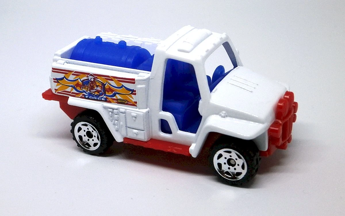 Foam Fire Truck / Wildfire Rescue (2018) (White, FORCE, fireman tampo)