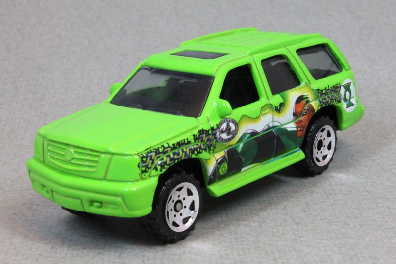 Cadillac Escalade (Lime Green, Green Lantern graphic on sides)