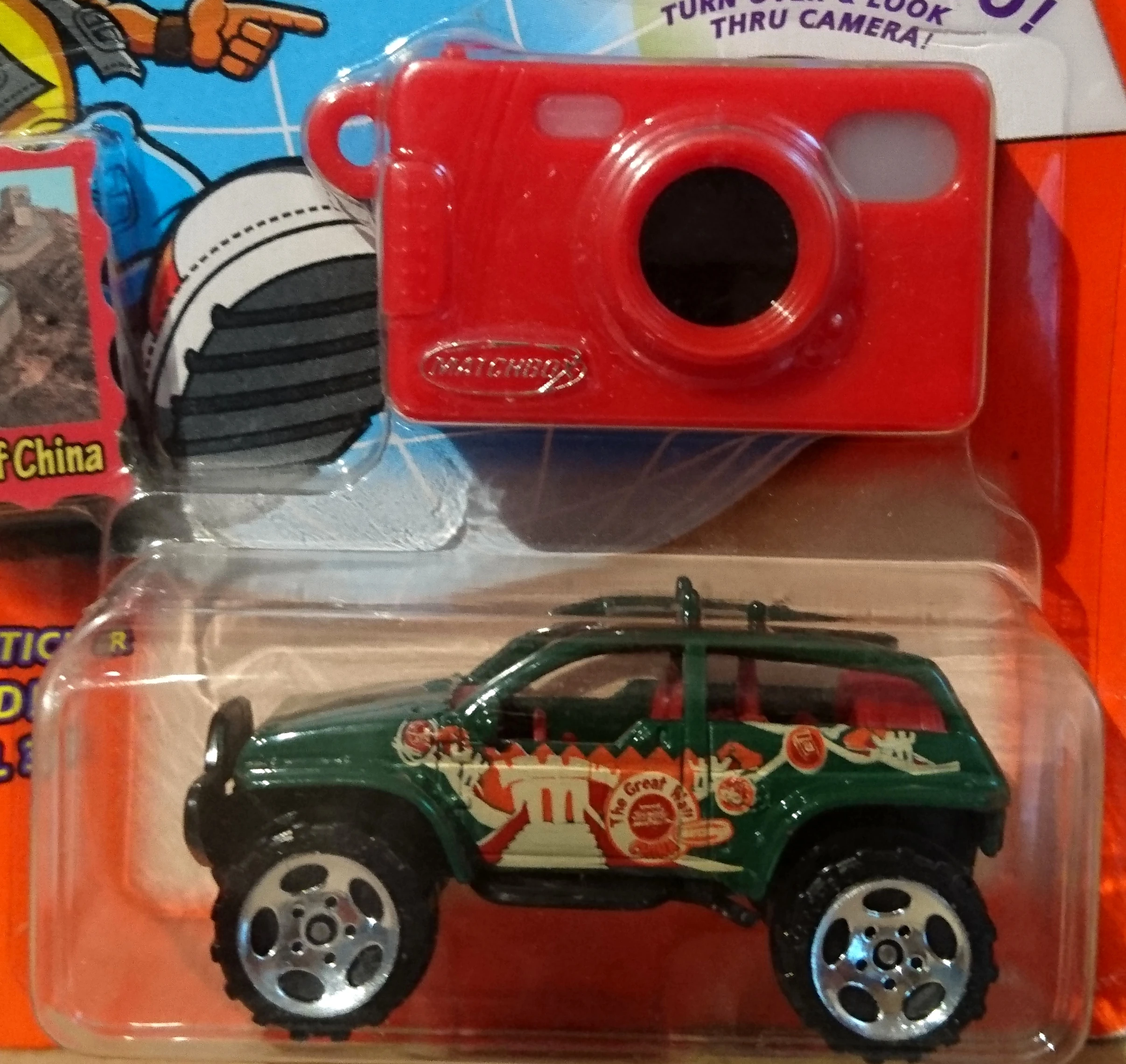 4x4 Buggy (Emerald Green, The Great Wall of China tampo)