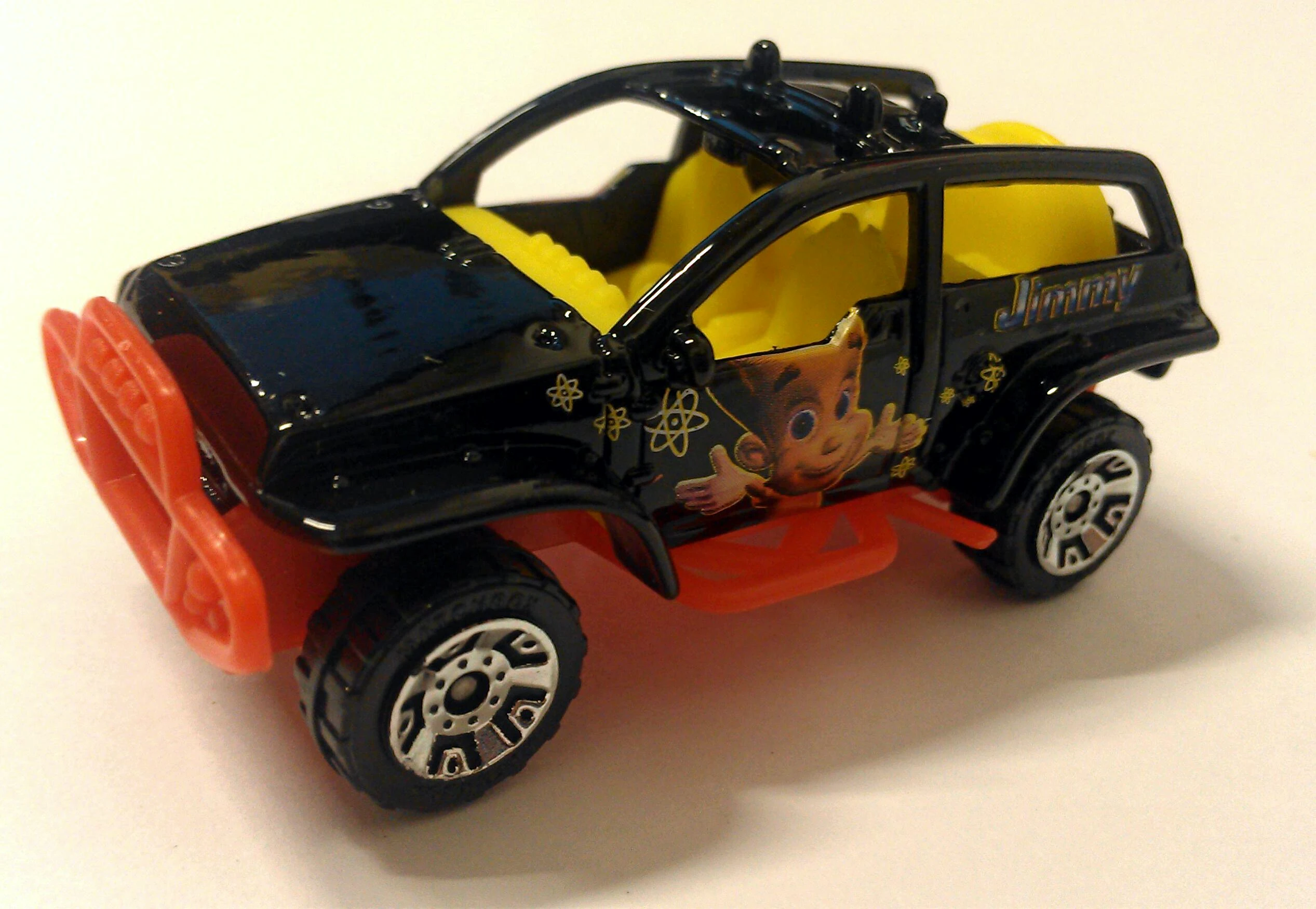 4x4 Buggy (Black, Jimmy (character and text))