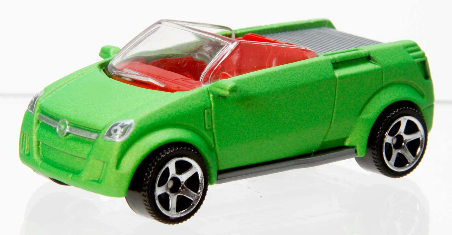 Opel Frogster (Lime Green, Detailed headlights, frog logo on rear)